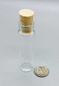 2dr glass vial w/ cork (image for) 2dr glass vial w/ cork
